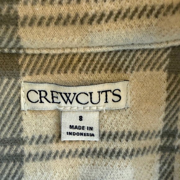 Crew cuts jacket shirt size 8 - Picture 2 of 4